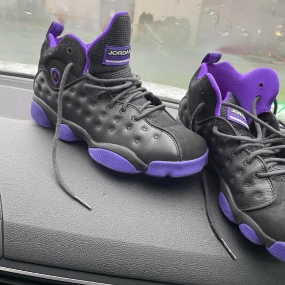 purple jordan jumpman